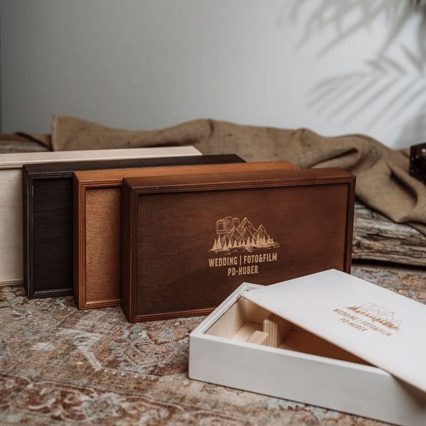 Holzgeschenkbox XXL - bis zur Bildergöße 15x21