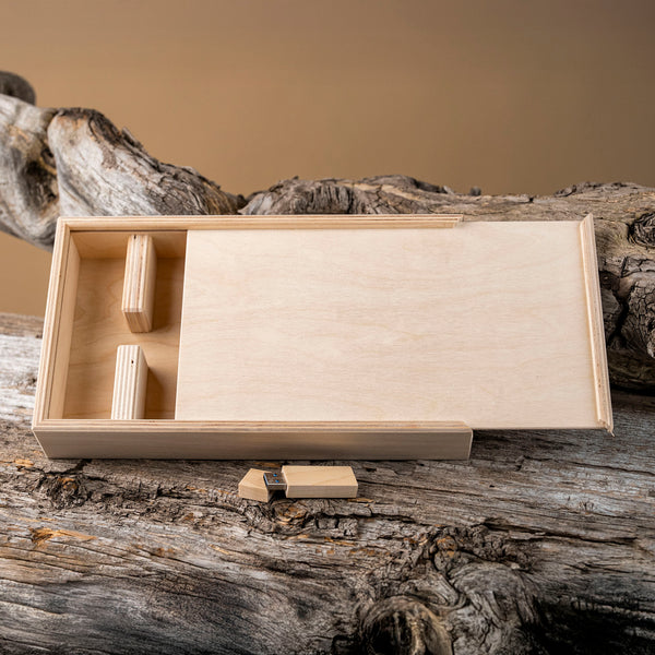 Holzgeschenkbox - bis zur Bildergöße 13x19