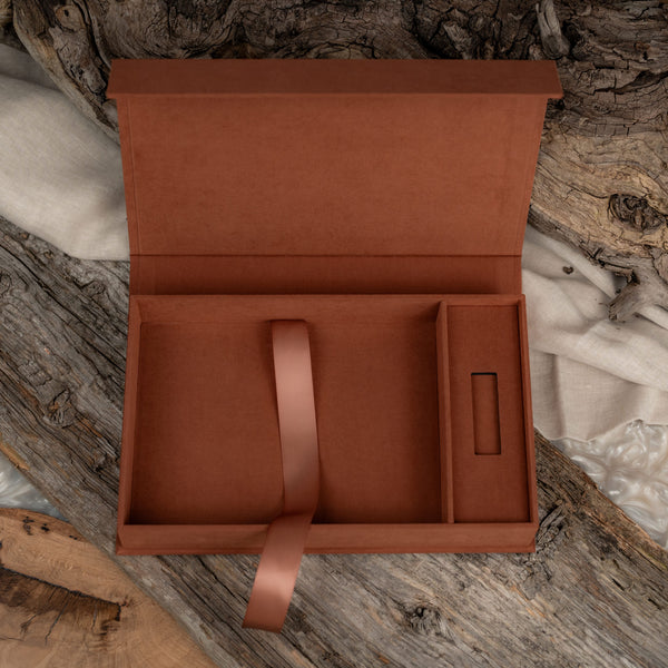 Fabric box SoftTouch | Copper