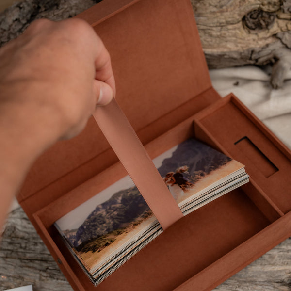 Fabric box SoftTouch | Copper