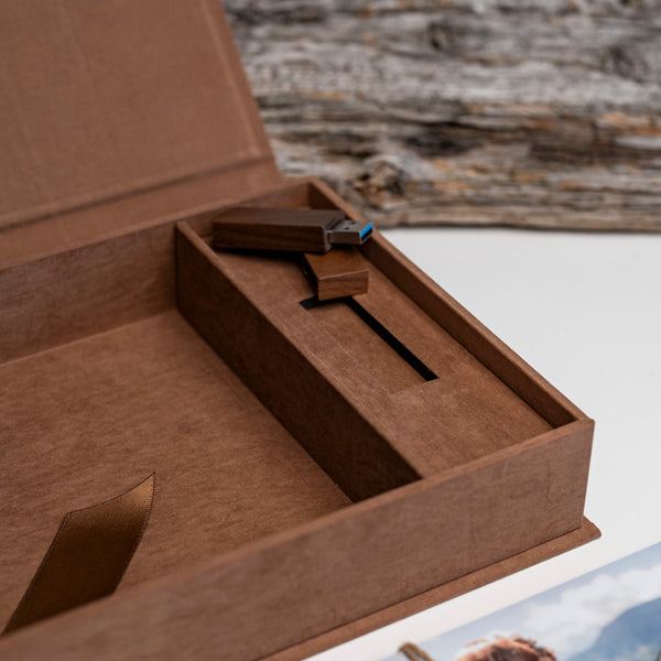 SoftTouch fabric box | Coffee