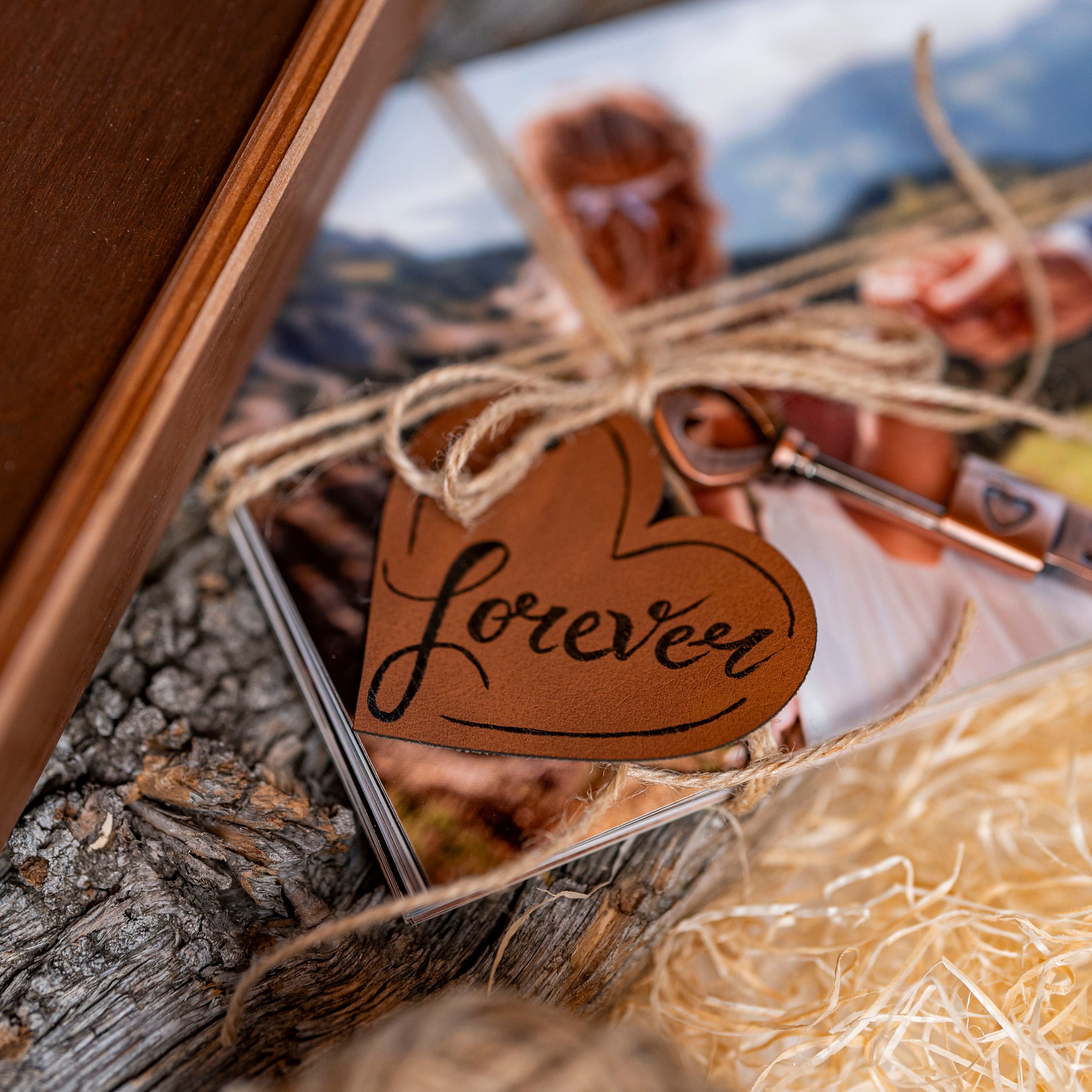 Herz-Geschenkanhänger im 10er-Set