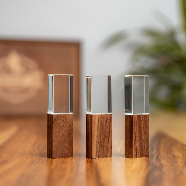 USB-Stick "Wood-Diamond"