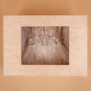 brautkleid aufbewahrung rahmen Bridalbox für Dein Brautkleid