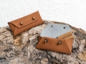 Vegane Ledertasche für USB-Sticks