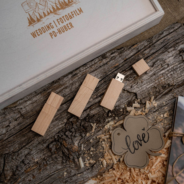 USB-Stick "Holzliebe Ahorn"
