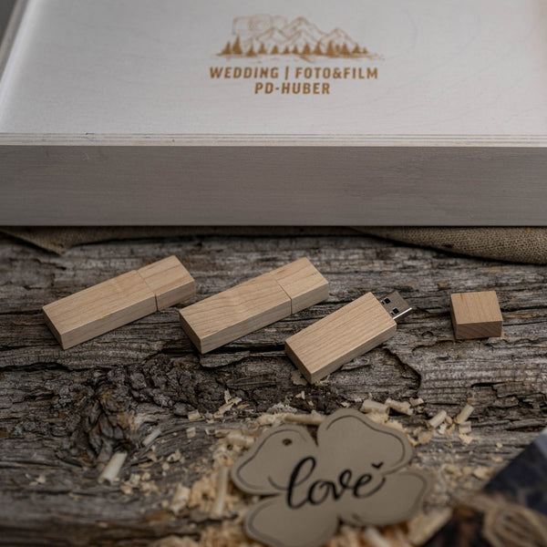 USB-Stick "Holzliebe Ahorn"