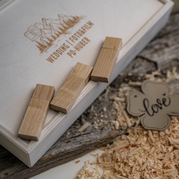 USB-Stick "Holzliebe Ahorn"