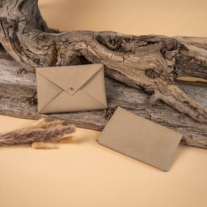Vegan leather envelope up to 10 x 15cm