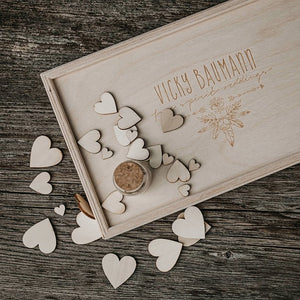Wooden heart mix