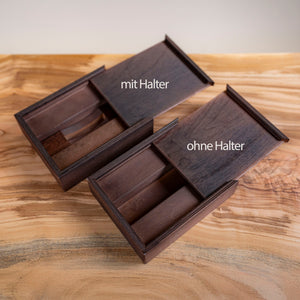 USB-Box Sonderedition "Walnuss" -ohne Halter-