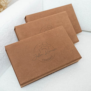 Stoffbox SoftTouch | Kaffee- bis zur Bildergöße 15x21