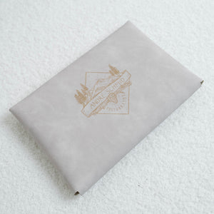 Vegan leather envelope up to 10 x 15cm