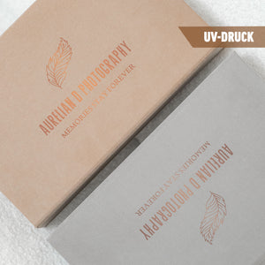 Stoffbox SoftTouch | Kaffee- bis zur Bildergöße 15x21