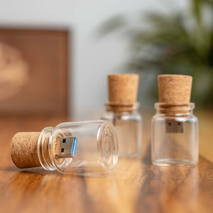 USB stick "Message in a Bottle"