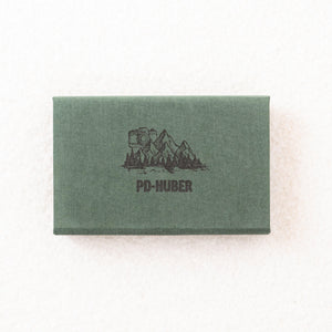 USB-Box SoftTouch | Farbe: Dunkelgrün Meine-Holzbox