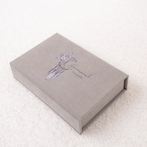 USB-Box SoftTouch | Farbe: Silber Meine-Holzbox