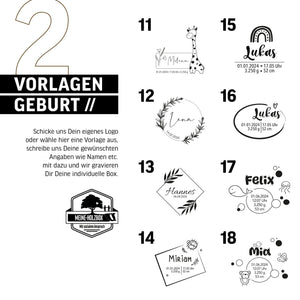 Stoffbox SoftTouch | Kupfer- bis zur Bildergöße 15x21