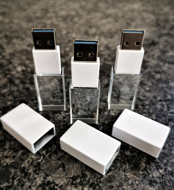 USB flash drive "diamond" set of 3